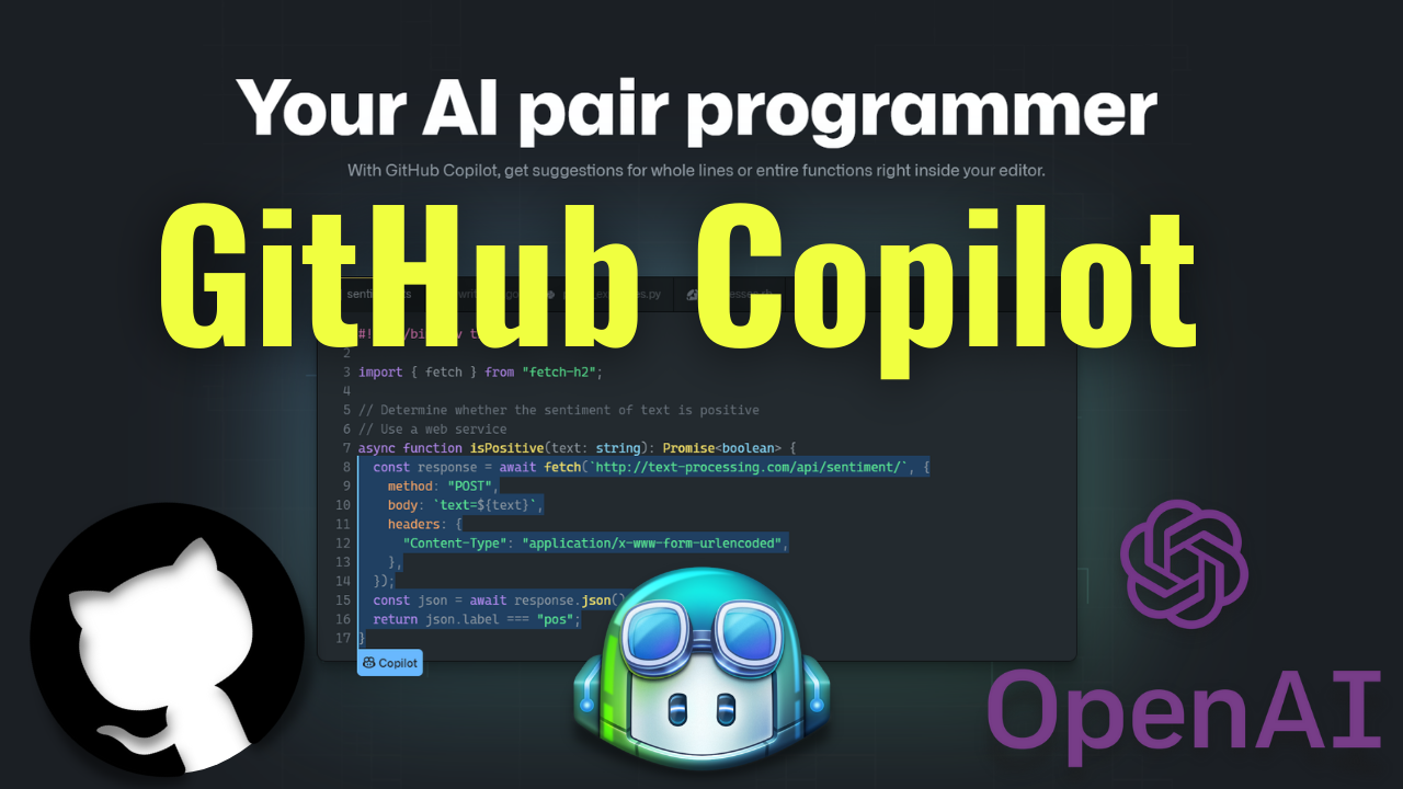 GitHub Copilot · Your AI pair programmer · GitHub