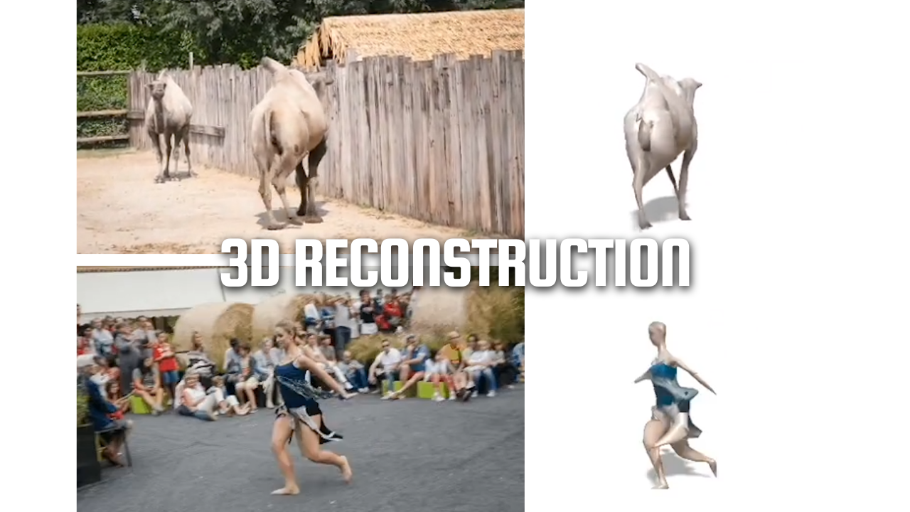 Articulated 3D Reconstruction from Videos