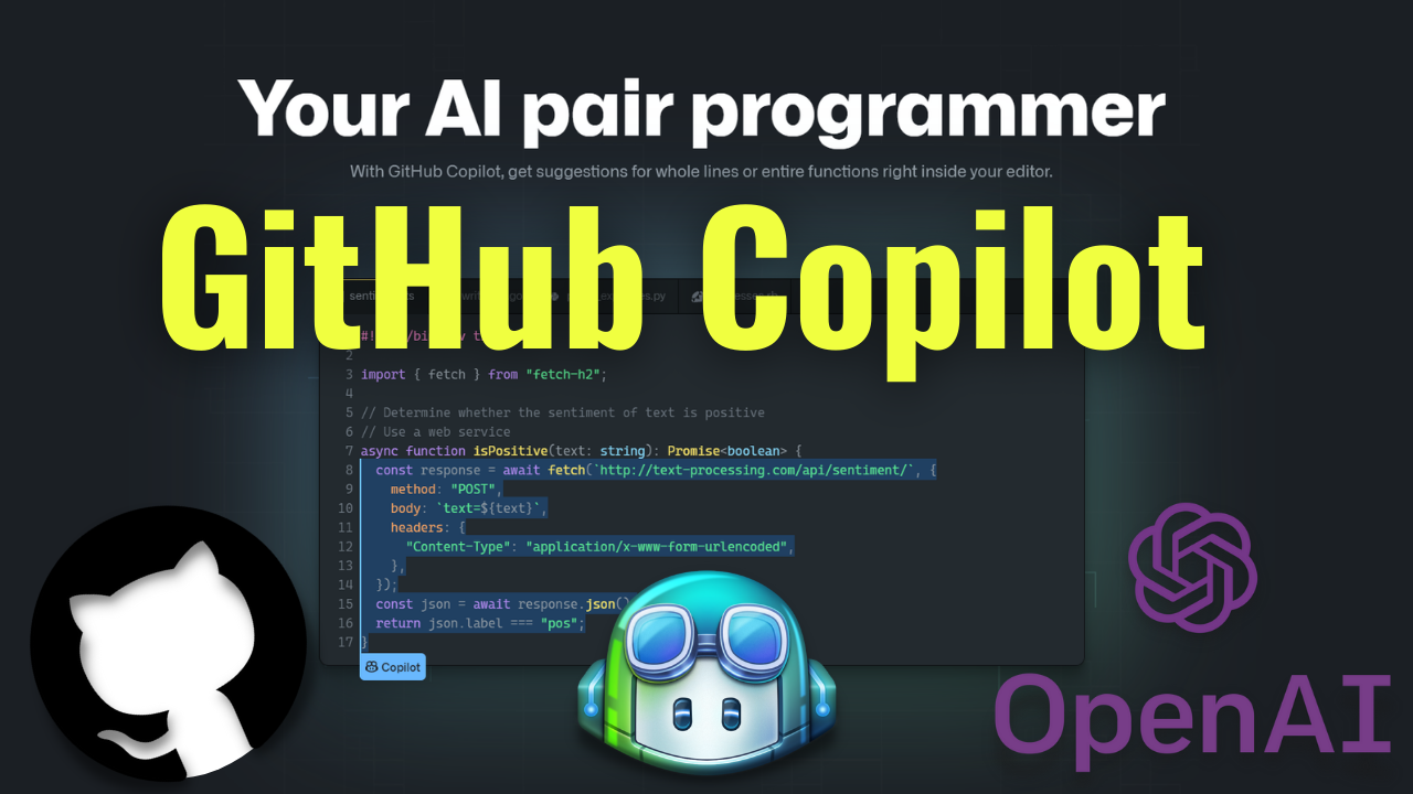 OpenAI's New Code Generator: GitHub Copilot (and Codex)