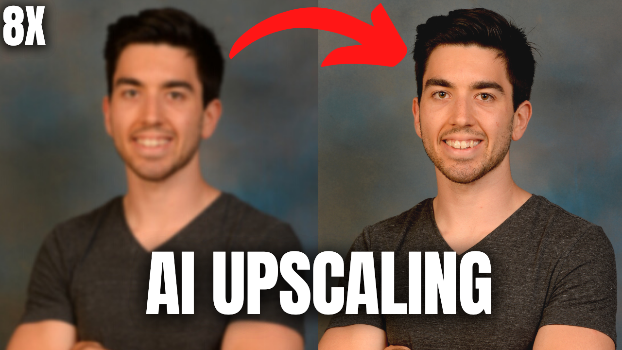 This AI makes blurry faces look 8 times sharper! SwinIR: Photo Upsampling