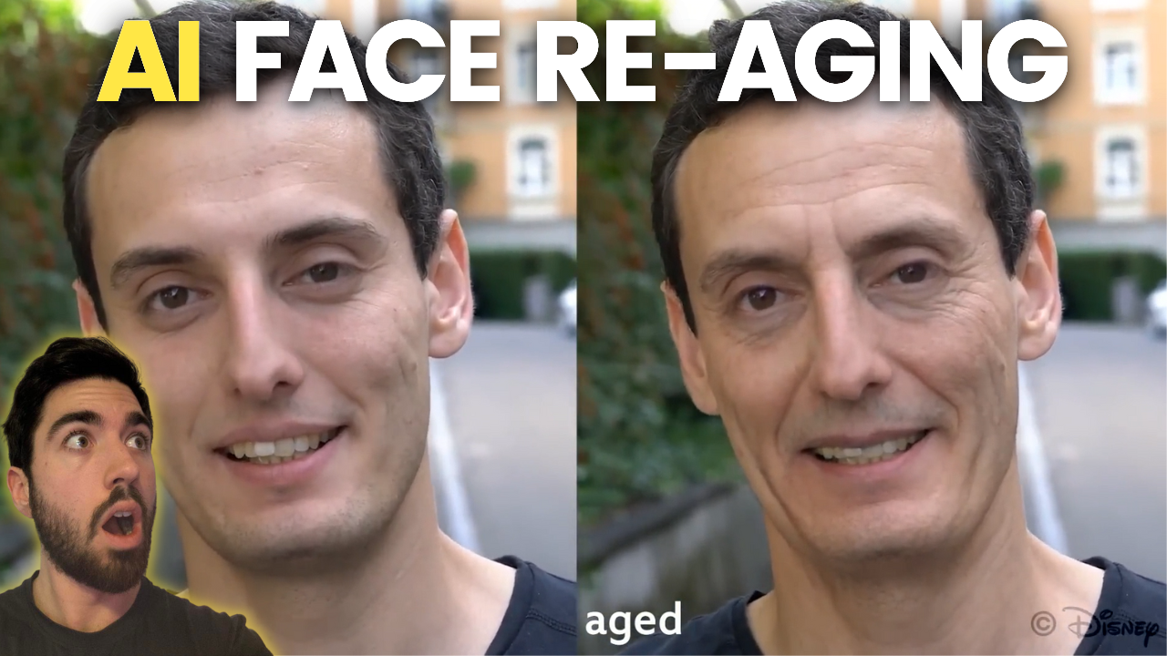 Automatic Re-Aging with AI! Disney’s FRAN Model Explained