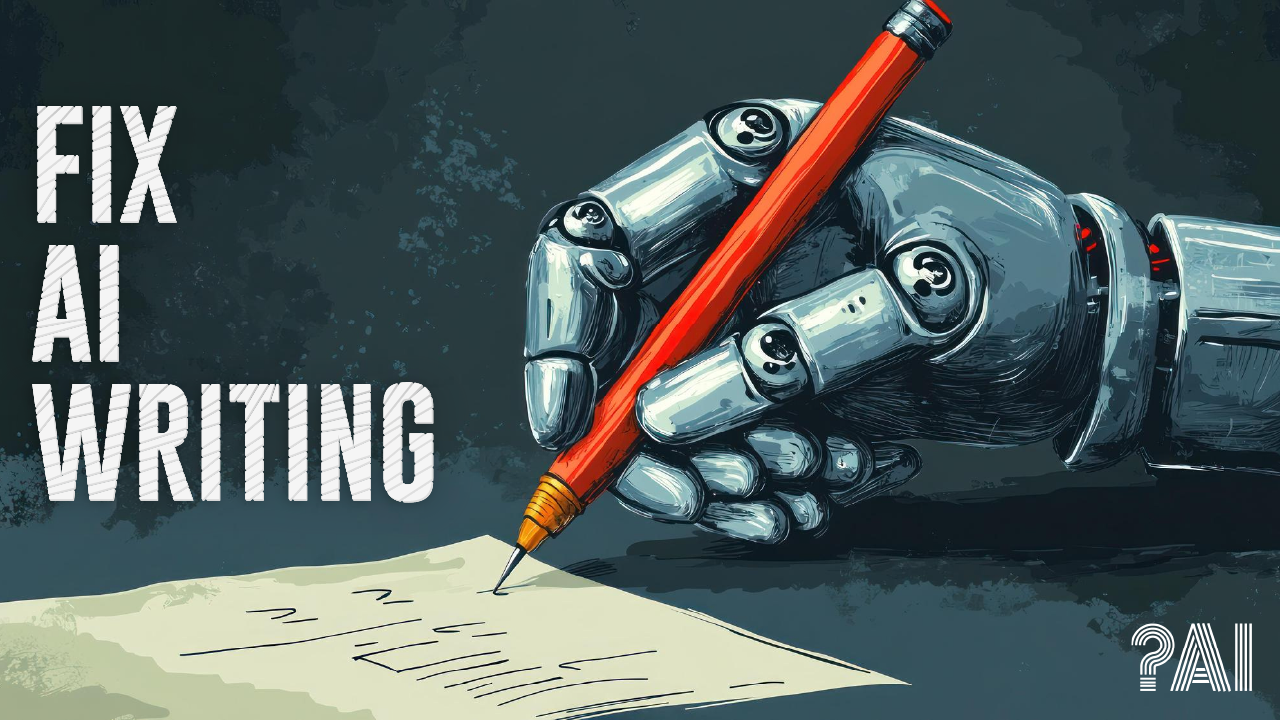 How to Clean Up AI-Generated Drafts Without Sounding Like ChatGPT