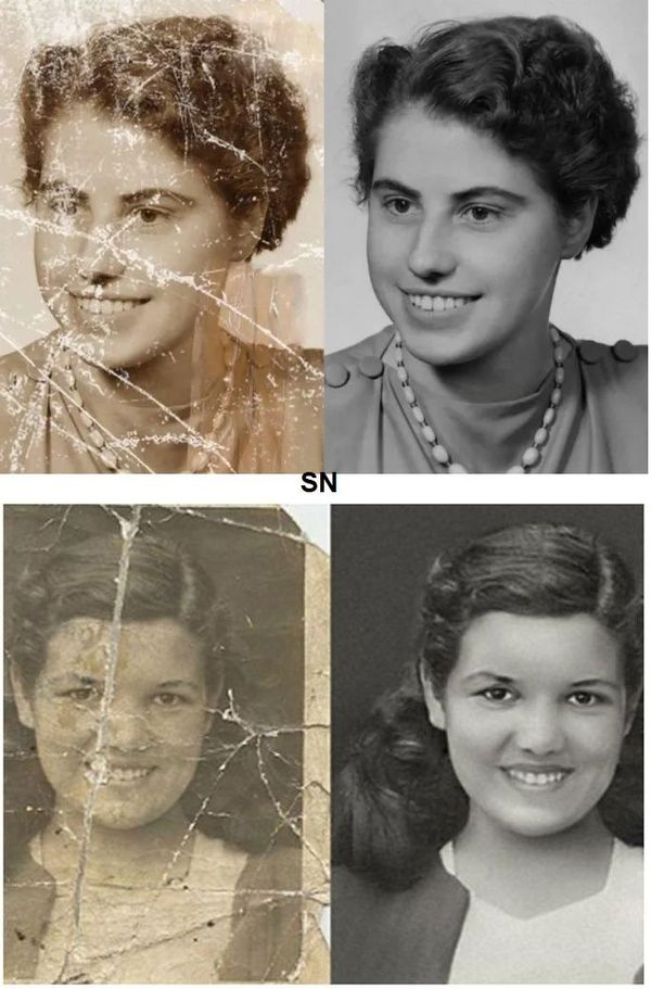 Impressive photo restoration by AI !