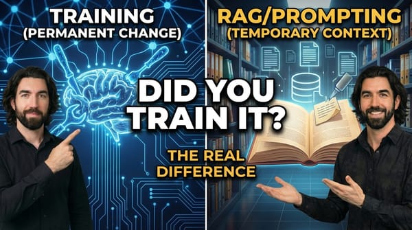 Why RAG Is Not Training Your AI