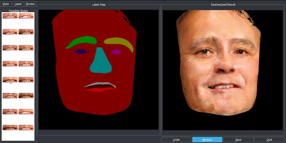 Visual example from Transfer clothes between photos using AI