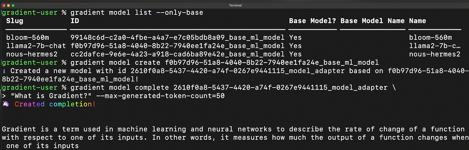 Visual example from Adapting LLMs to do specific tasks!