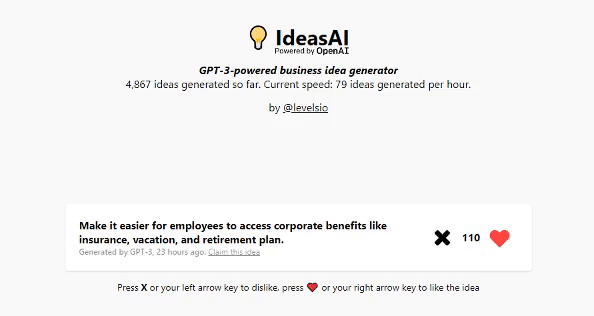 Visual example from Can GPT 3 Really Help You and Your Company?
