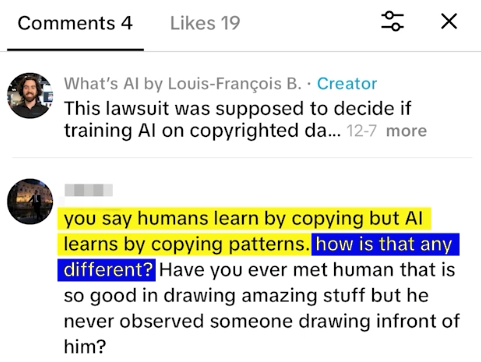 Exemple visuel tiré de Pourquoi l’IA semble intelligente (et pourquoi c’est trompeur)