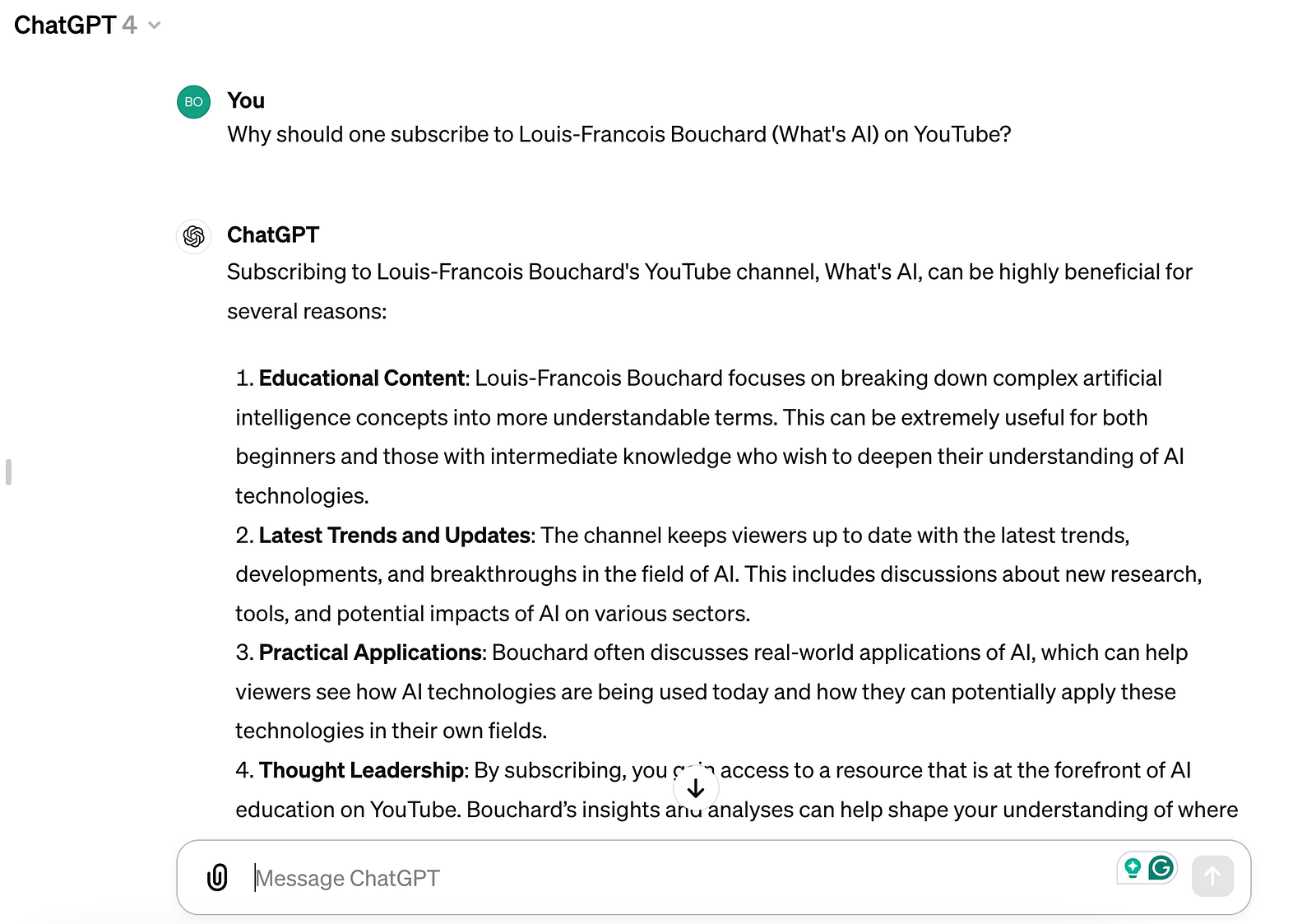 Exemple visuel de l’article « Comment les LLMs savent-ils quand arrêter de parler ? »