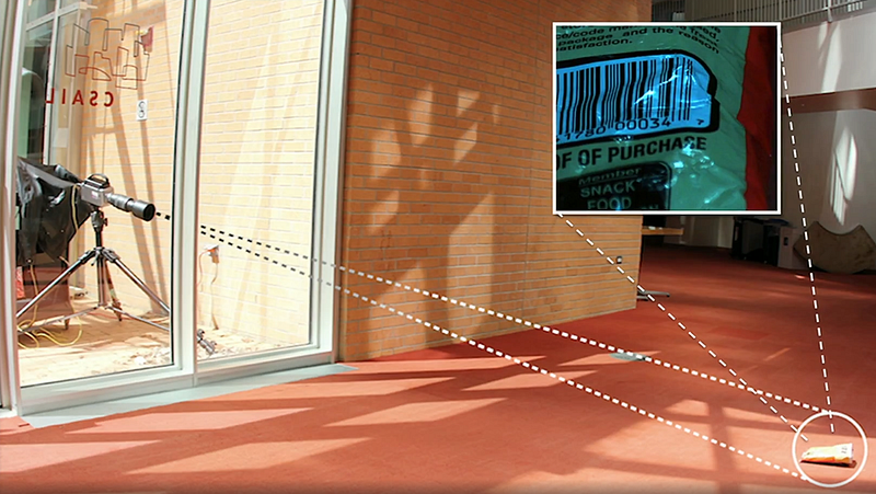 Visual example from CVPR 2022 Best Paper Honorable Mention: Dual Shutter Optical Vibration Sensing