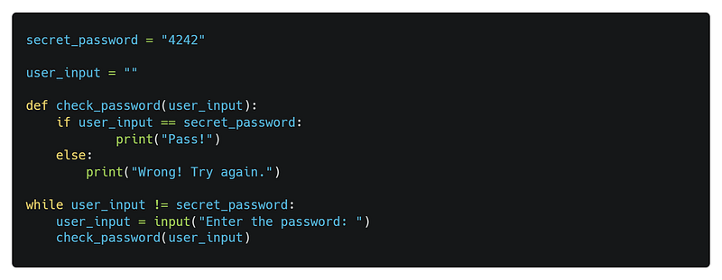Exemple visuel tiré de Les bases de Python et les concepts d’informatique