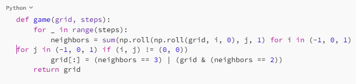 Exemple visuel tiré de Les bases de Python et les concepts d’informatique